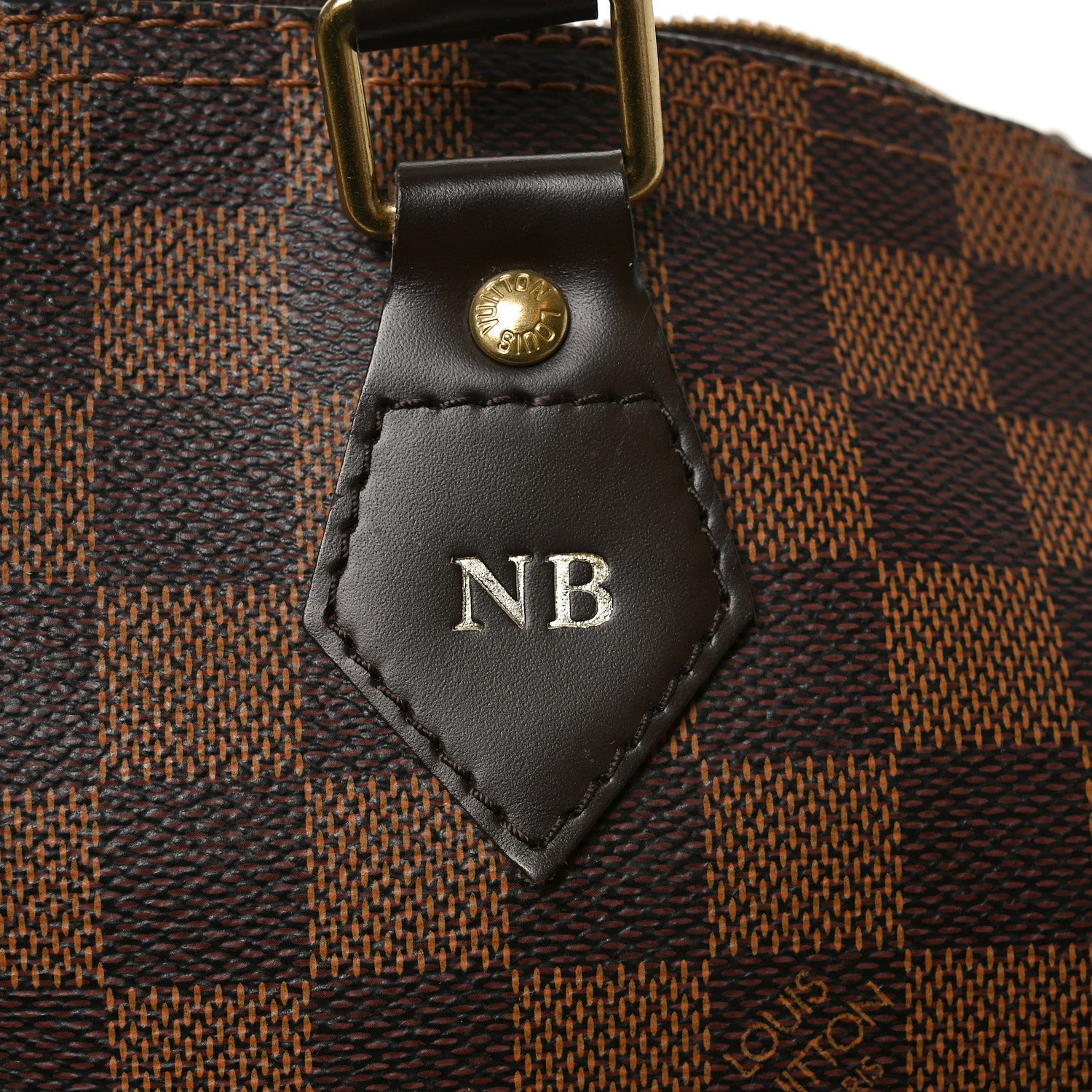 Louis Vuitton Damier Ebene Speedy Bandouliere 30 10 of 10