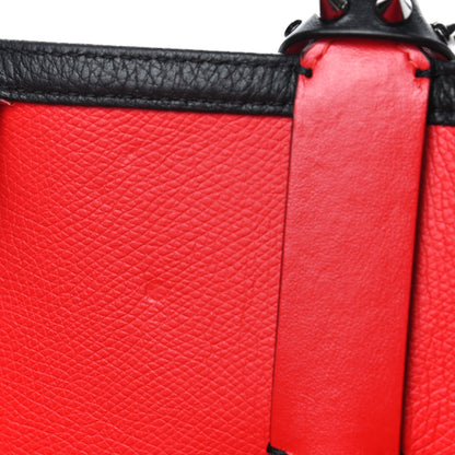 Christian Louboutin Calfskin Spikes East West Cabata Tote Black 11 of 12