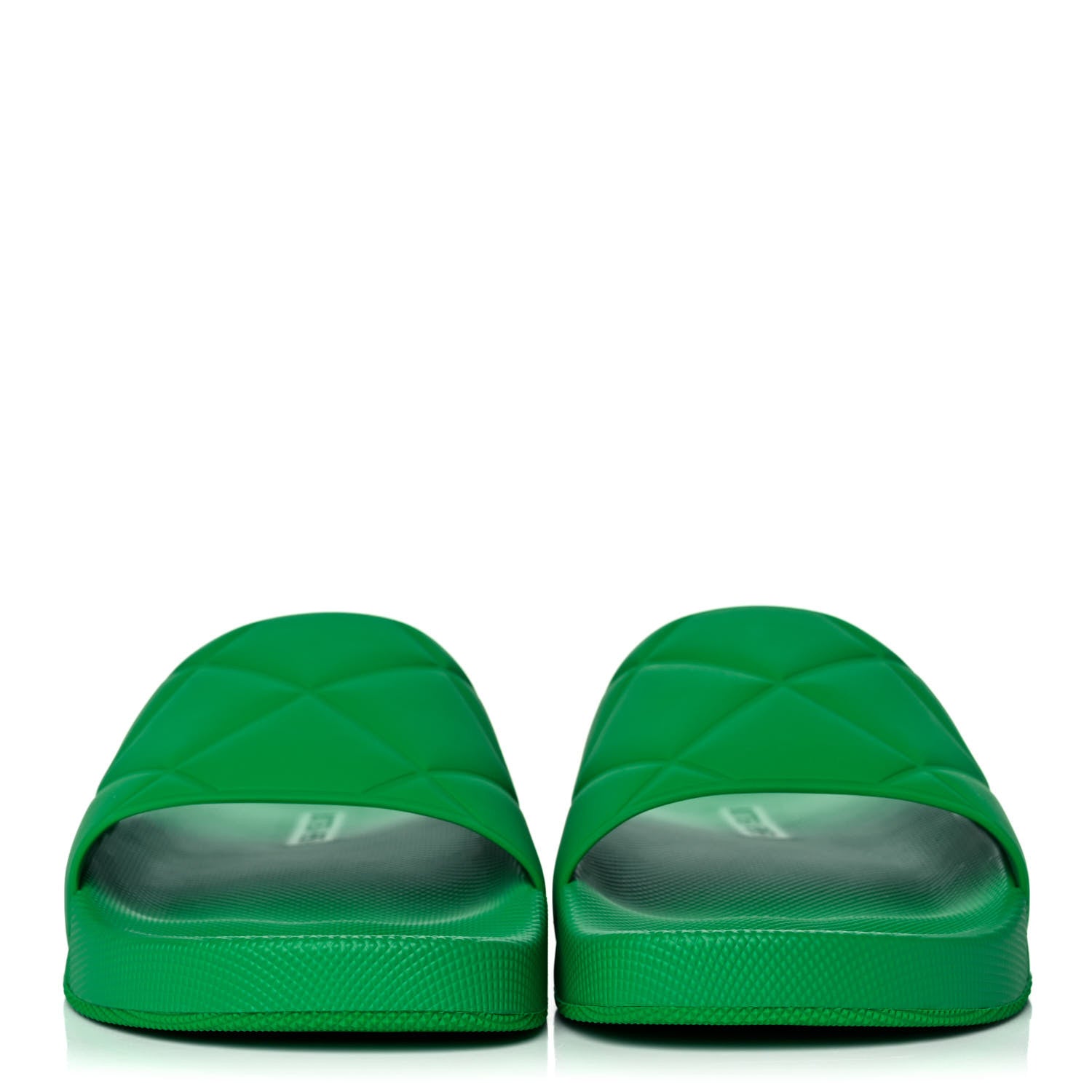 Bottega Veneta Rubber The Slider Sandals 40 Grass 2 of 8
