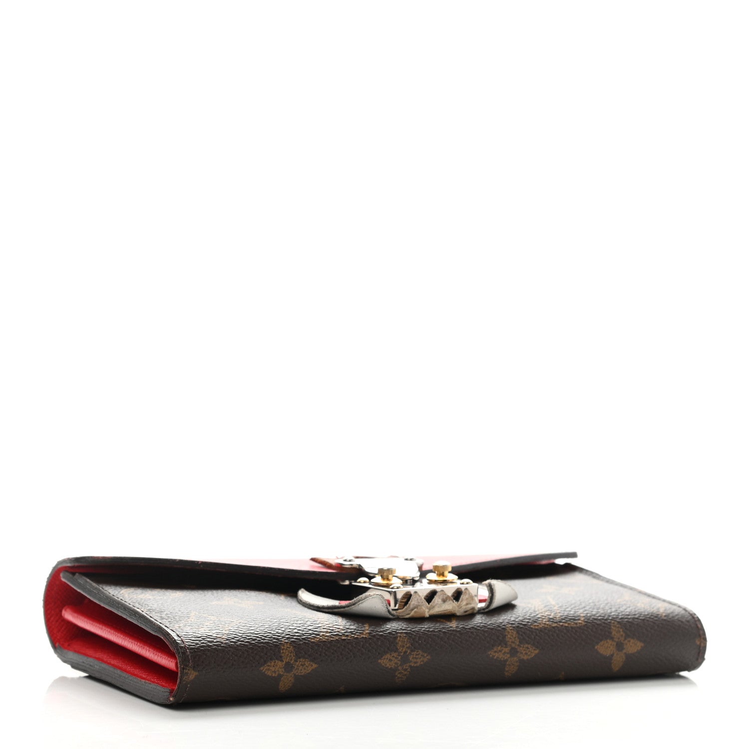 Louis Vuitton Monogram Tribal Mask Sarah Wallet Rouge 4 of 9