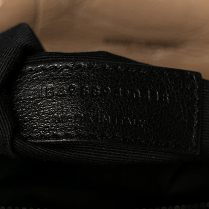 Saint Laurent Crinkled Calfskin Matelasse Monogram Medium Niki Chain Satchel Light Taupe 8 of 12