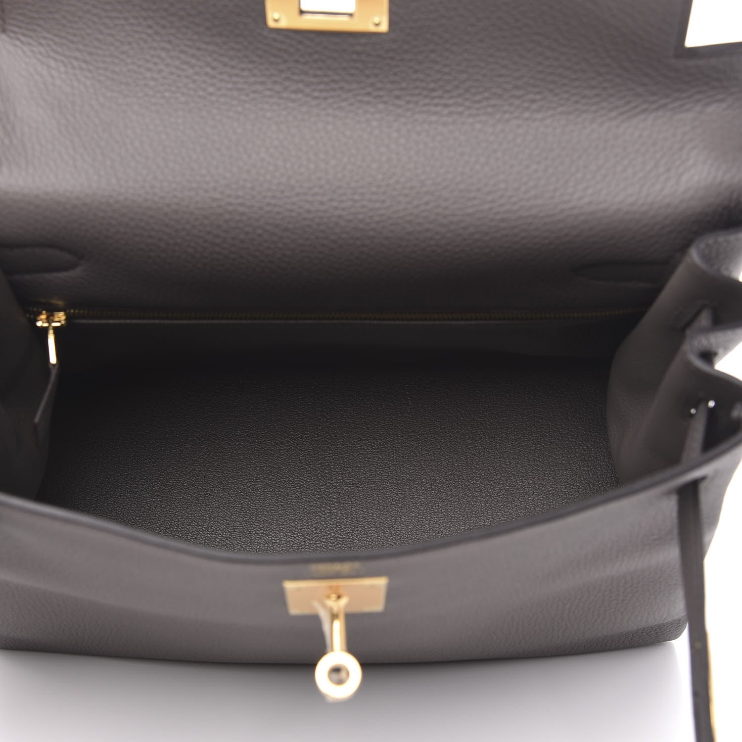 Hermes Togo Kelly Retourne 28 Etain 7 of 10