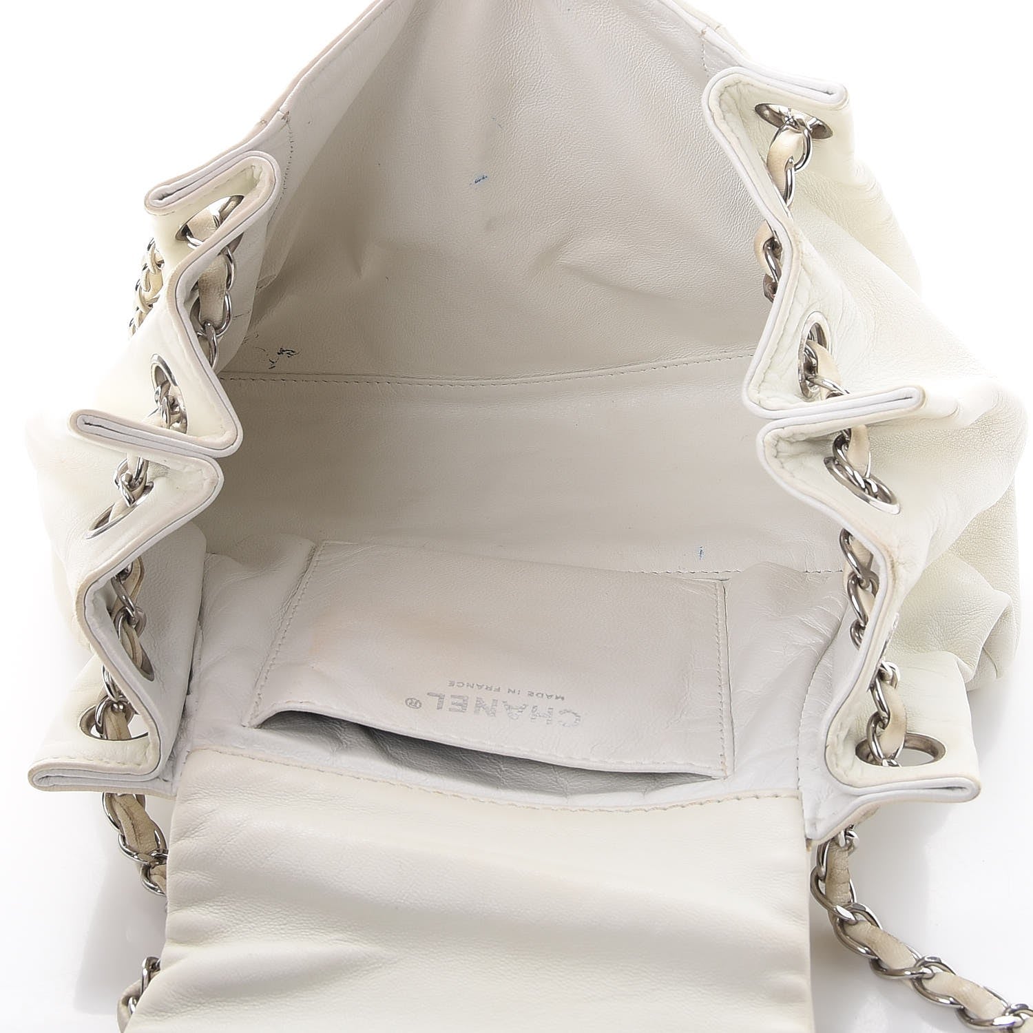 Chanel Lambskin Sensual Accordion Flap White 5 of 20