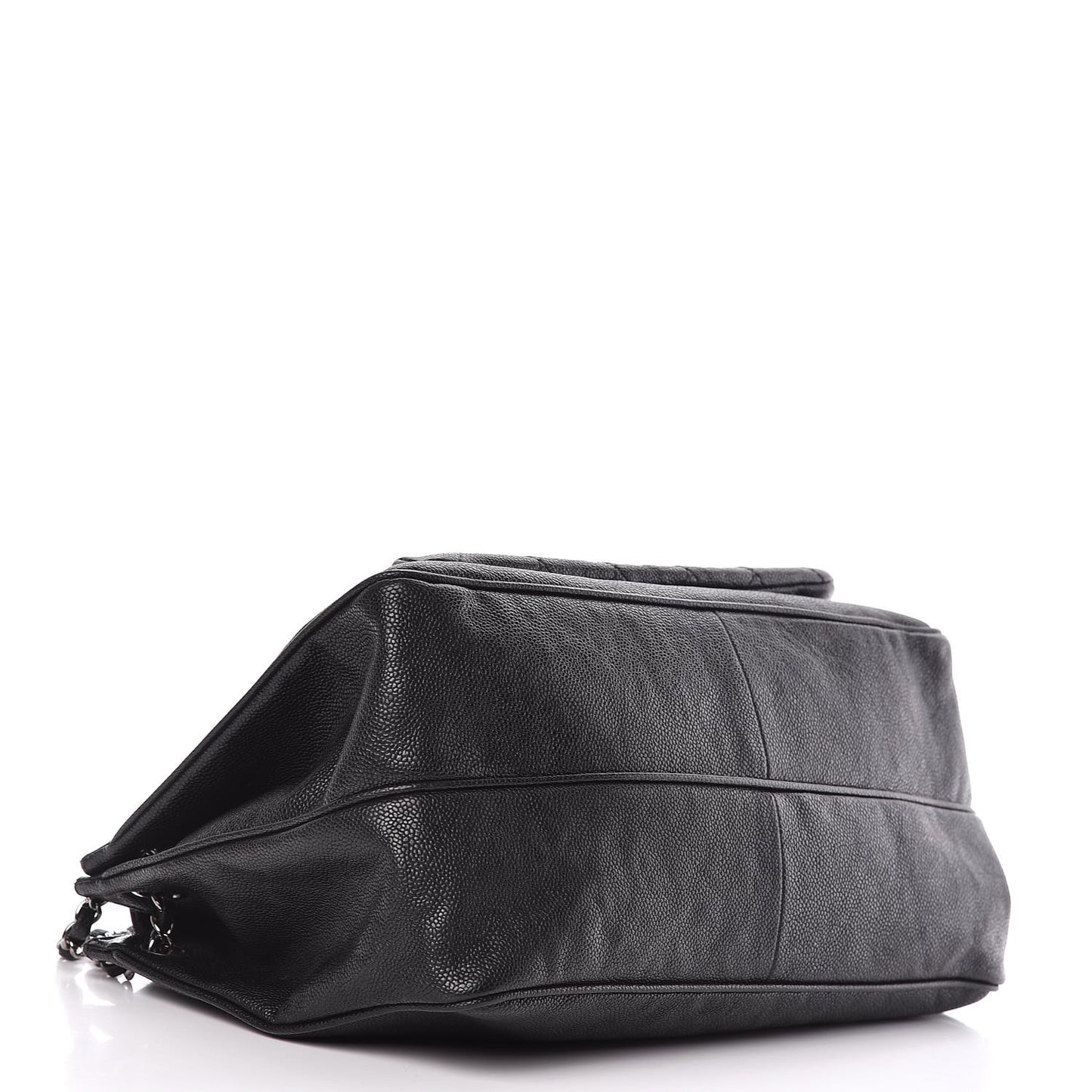Caviar Mademoiselle Accordion Flap Black