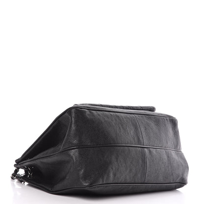 Chanel Caviar Mademoiselle Accordion Flap Black 4 of 13