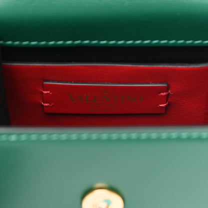 Valentino Garavani Smooth Calfskin Micro VSling Shoulder Bag Green 6 of 14