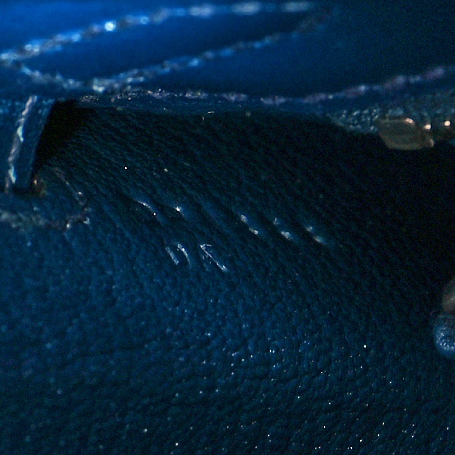 Hermes Tadelakt Kelly Sellier 25 Bleu Thalassa 6 of 14
