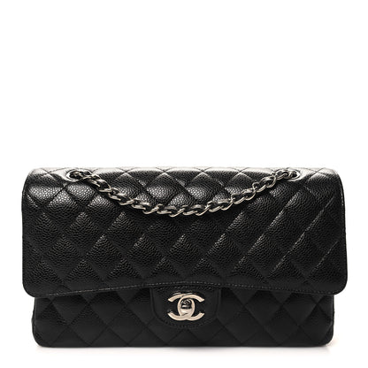 Chanel Caviar Quilted Medium Double Flap Black 1 of 10