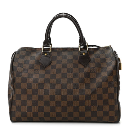 Louis Vuitton Damier Ebene Speedy 30 1 of 20