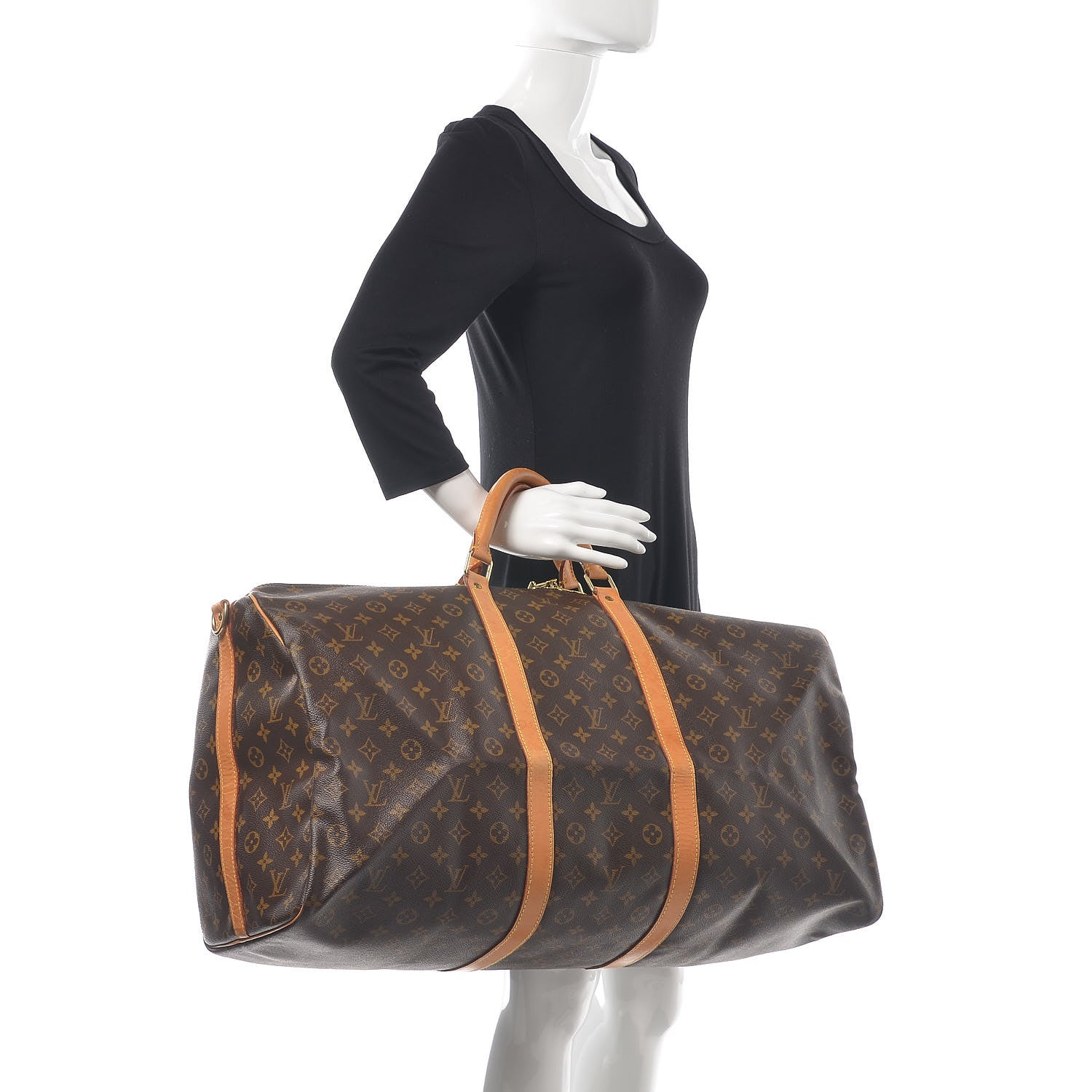 Louis Vuitton Monogram Keepall Bandouliere 60 2 of 10