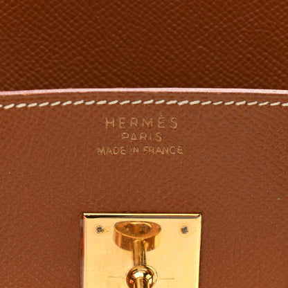 Hermes Courchevel Birkin 35 Gold 7 of 16