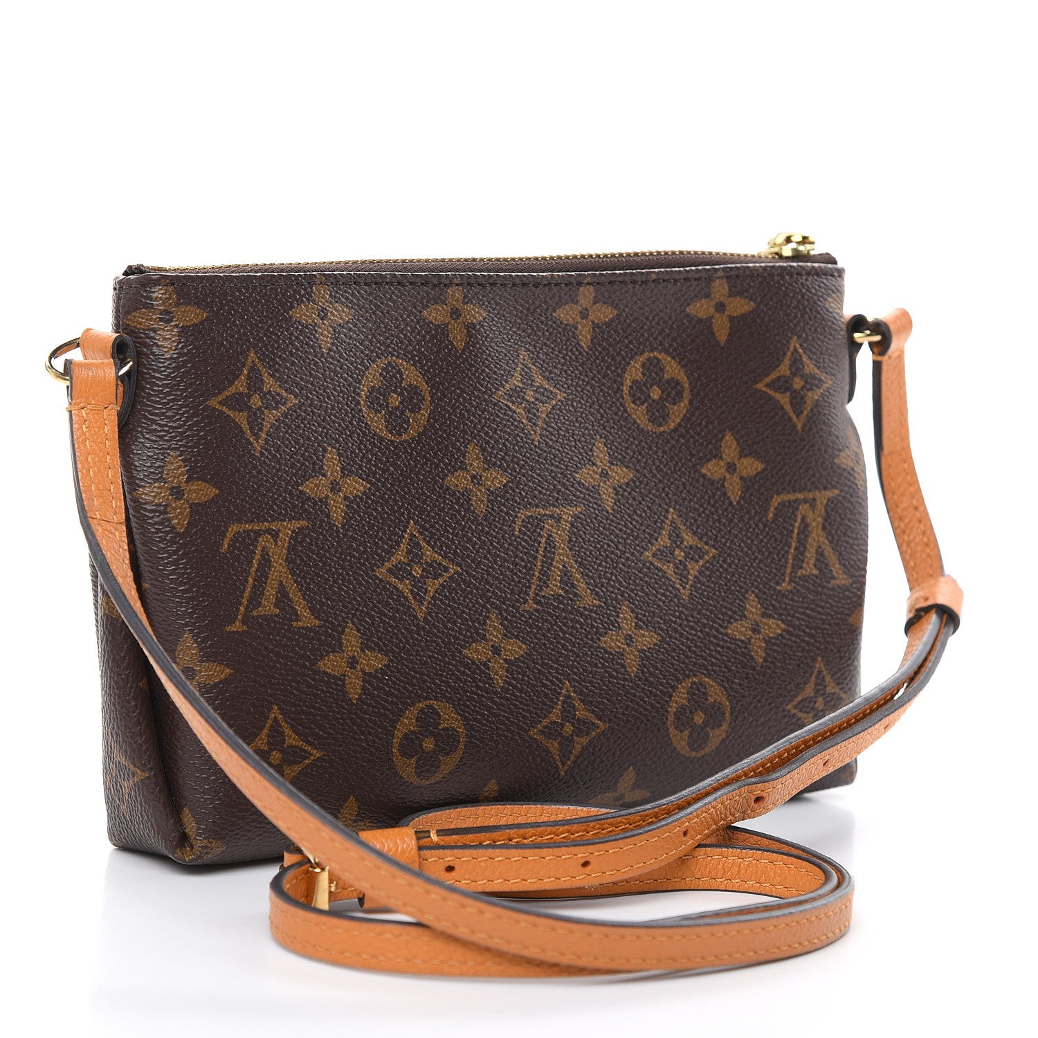 Louis Vuitton Monogram Pallas Crossbody Safran 3 of 12