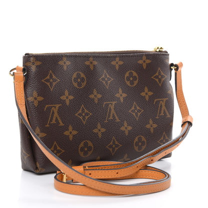 Louis Vuitton Monogram Pallas Crossbody Safran 3 of 12