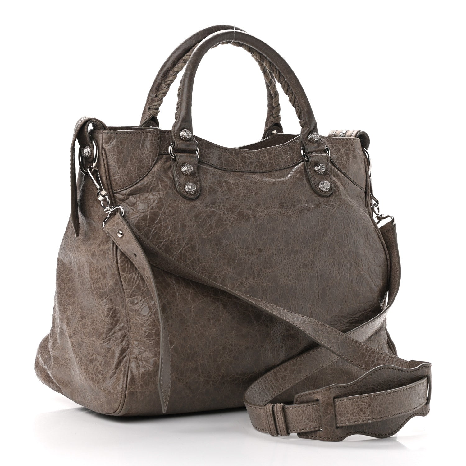 Balenciaga Agneau Giant 12 Silver Hardware Velo Gris Poivre 3 of 12