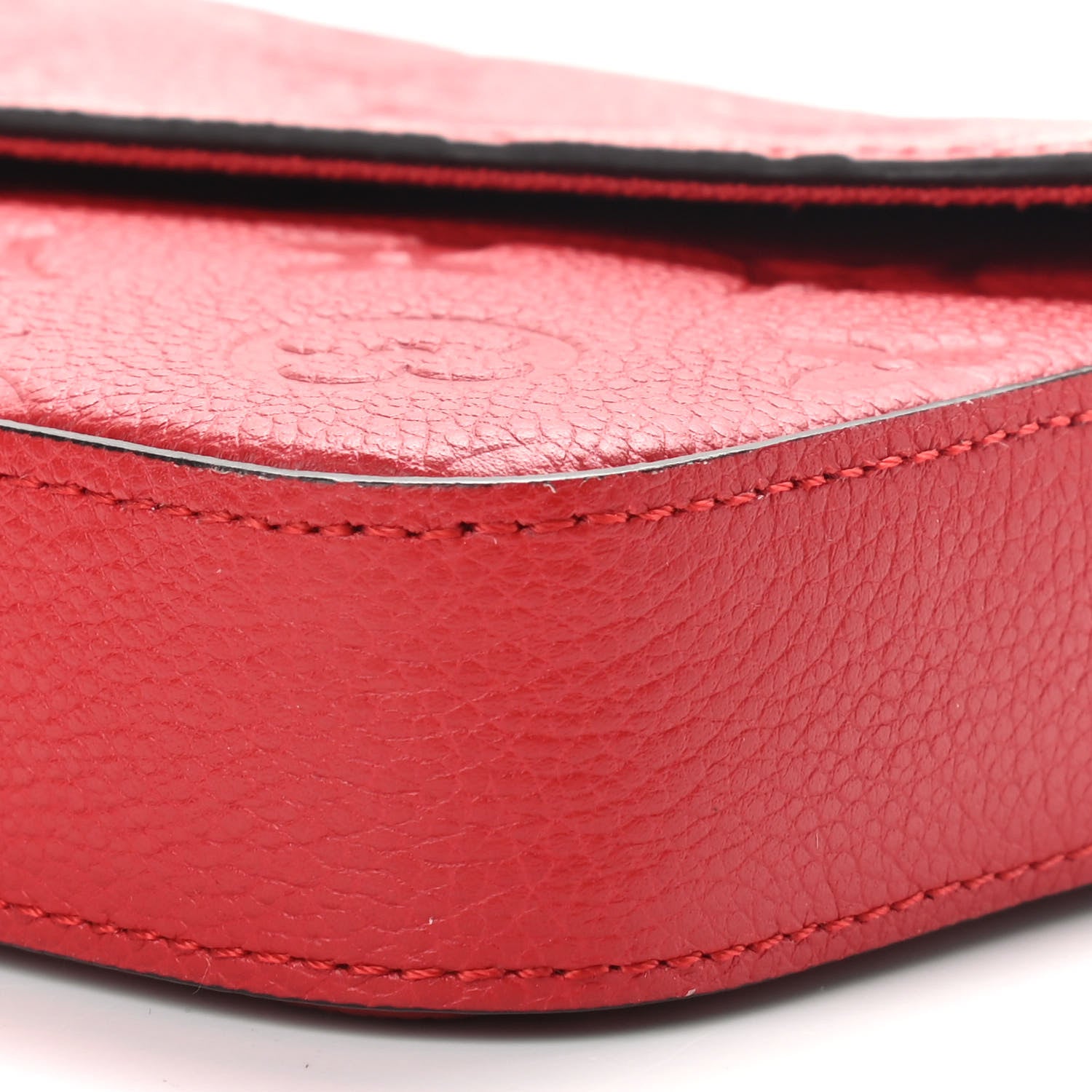 Louis Vuitton Empreinte Pochette Felicie Chain Wallet Cherry 9 of 9