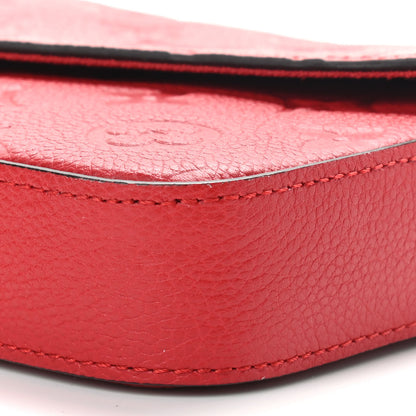 Louis Vuitton Empreinte Pochette Felicie Chain Wallet Cherry 9 of 9