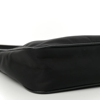 Prada Tessuto Nylon Mini Re-Edition 2000 Bag Black 10 of 11