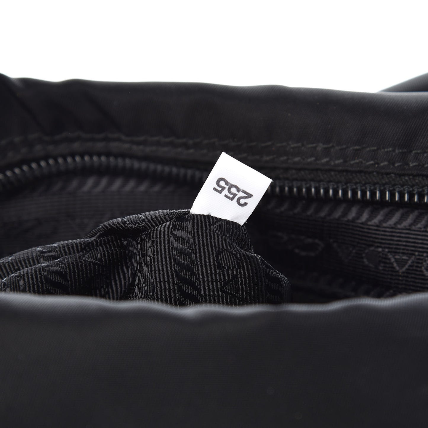 Nylon New Vela Studded Messenger Black Fuoco
