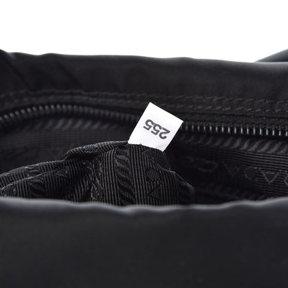 Prada Nylon New Vela Studded Messenger Black Fuoco 7 of 10