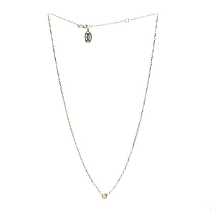 Cartier 18K Yellow Gold Diamond SM D'Amour Pendant Necklace 3 of 5
