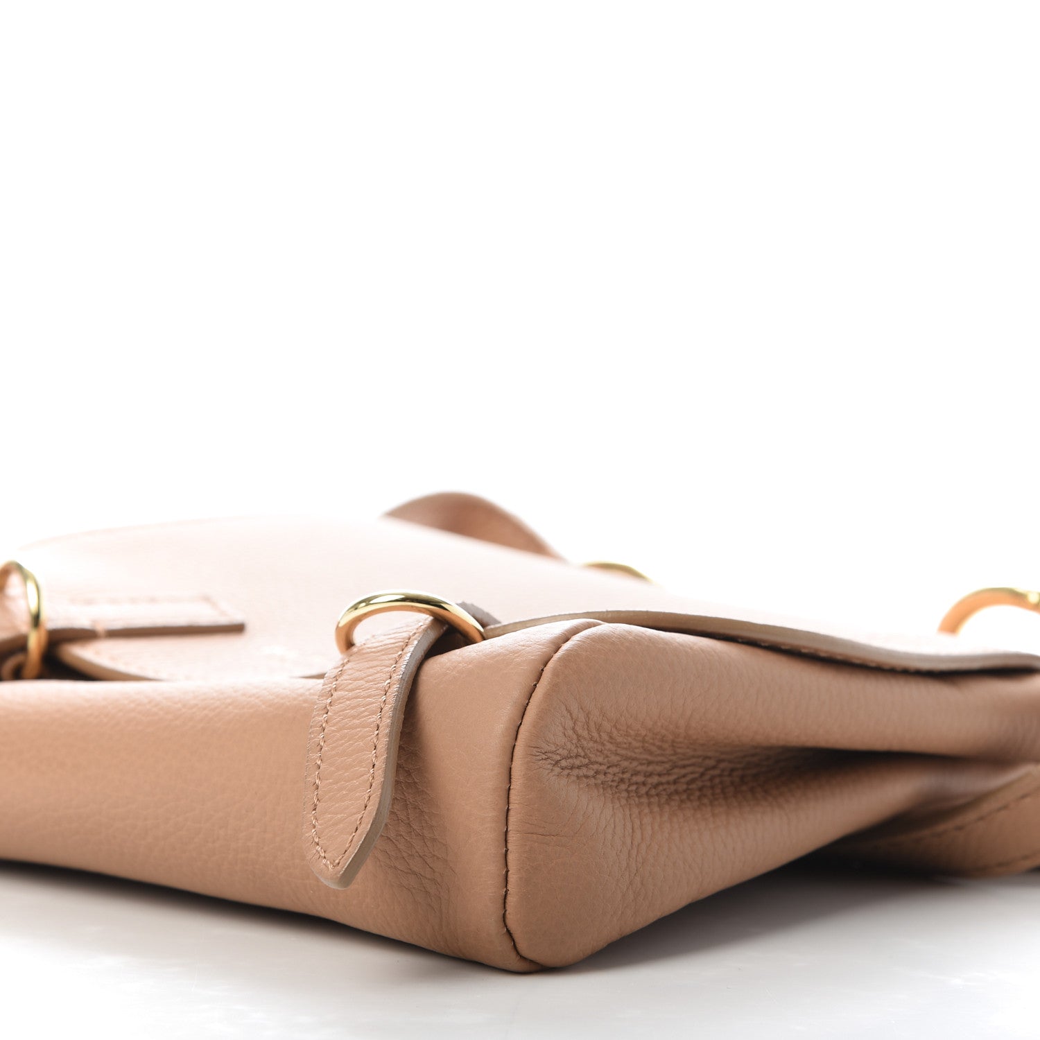 Burberry Deerskin The Bridle Crossbody Pale Clementine 7 of 10