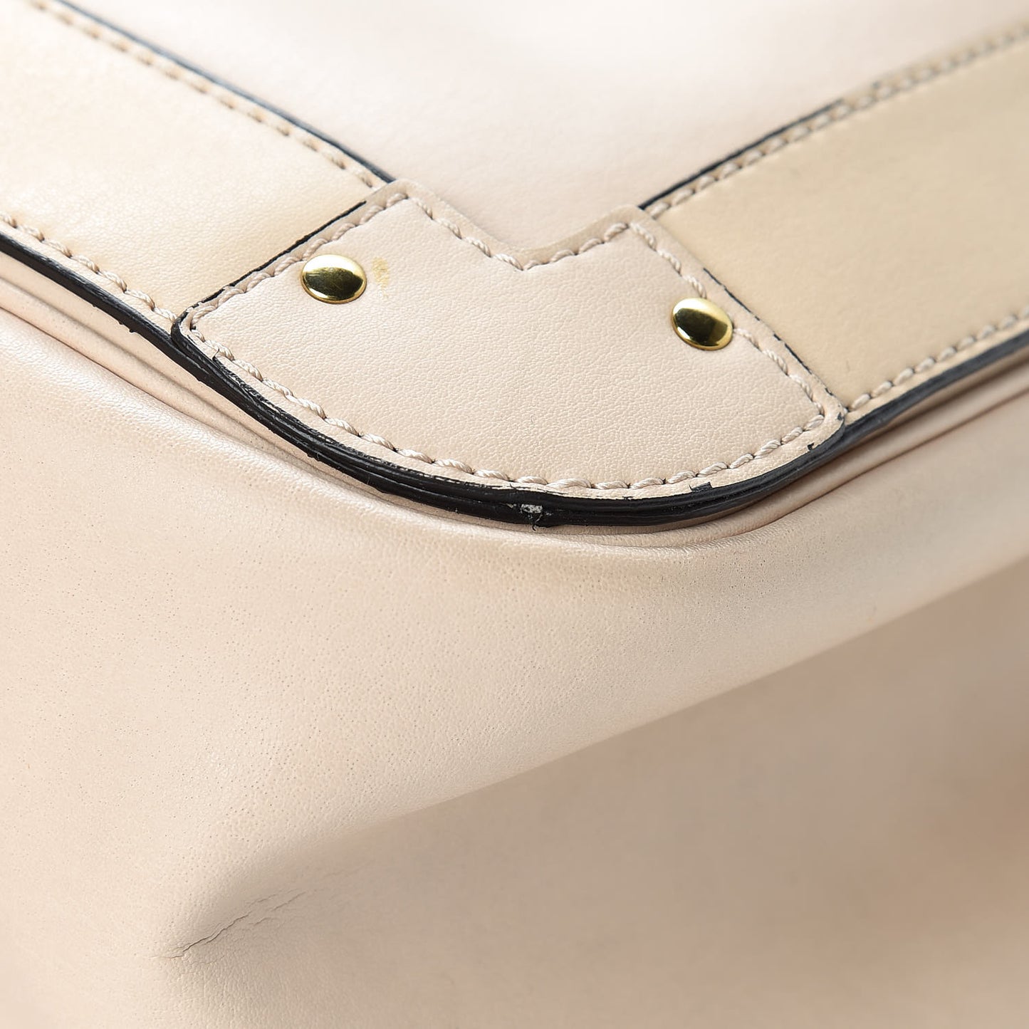 Calfskin Eden Crossbody Bag Off White