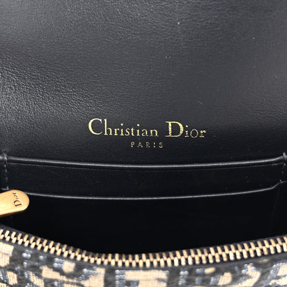Christian Dior Oblique Saddle Belt Bag Blue 6 of 9