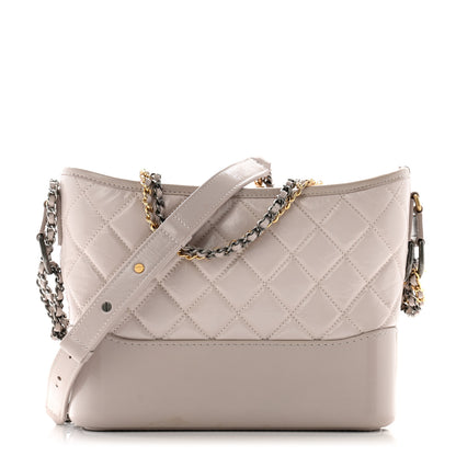 Chanel Aged Calfskin Quilted New Medium Gabrielle Hobo Light Purple 1 of 11
