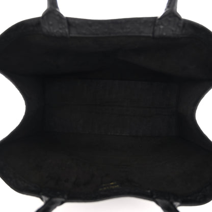 Christian Dior Oblique Calfskin Embossed Large Book Tote Black 4 of 9