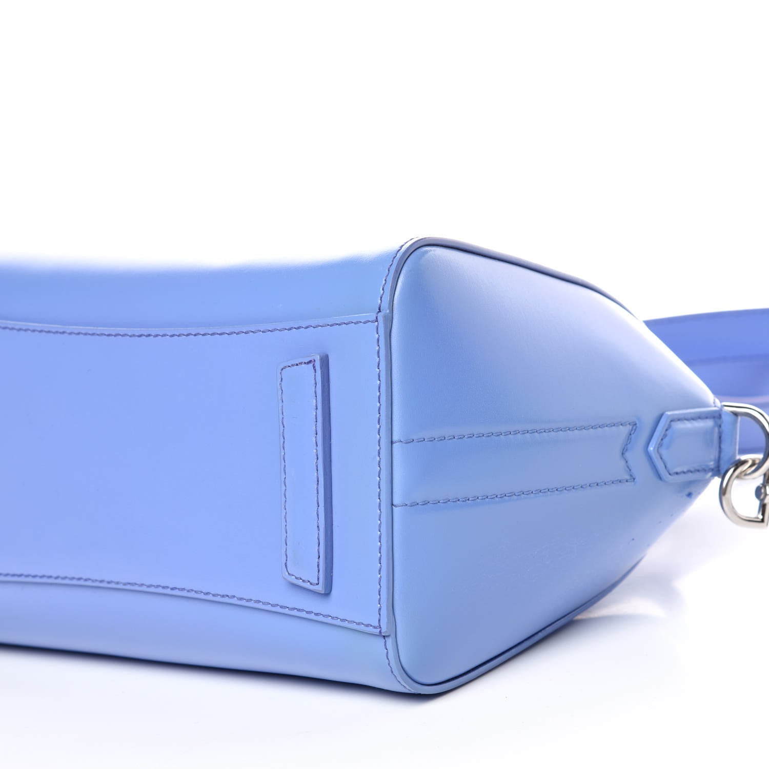 Givenchy Shiny Lord Calfskin Mini Antigona Blue 6 of 12