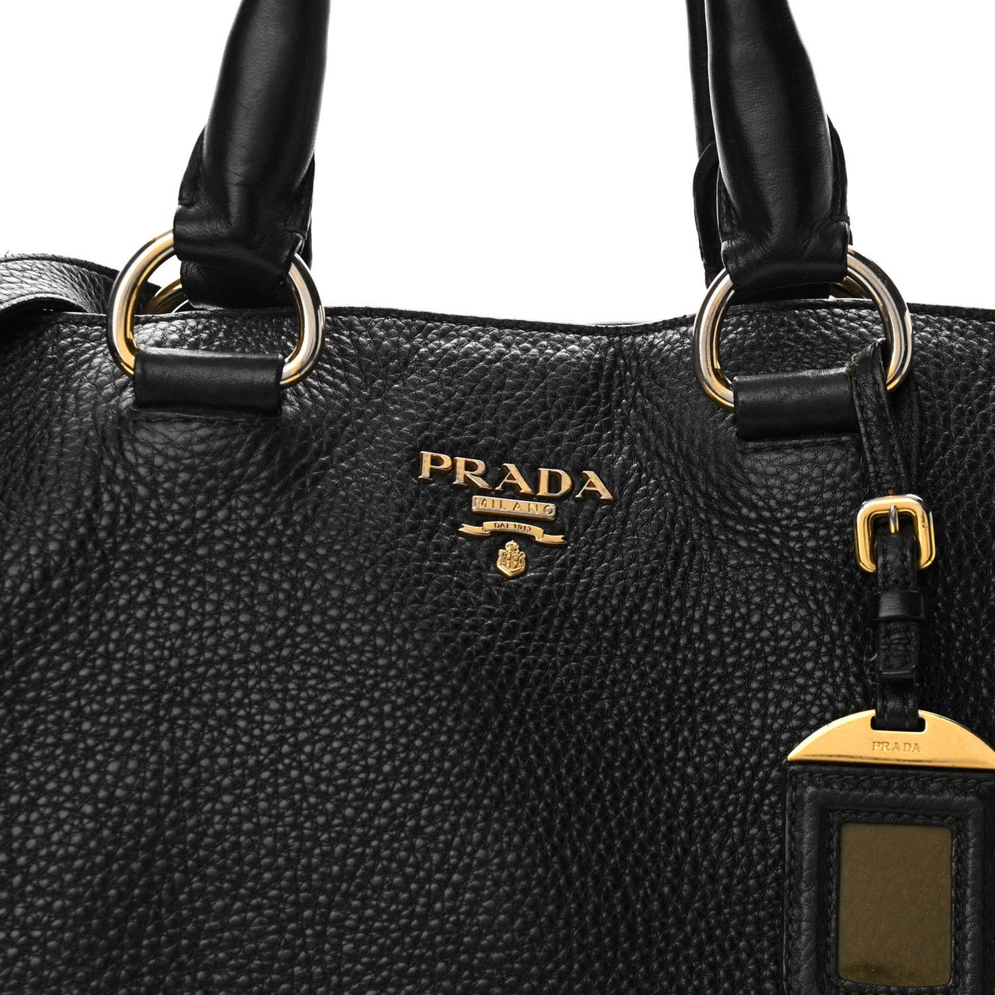Vitello Phenix Satchel Black