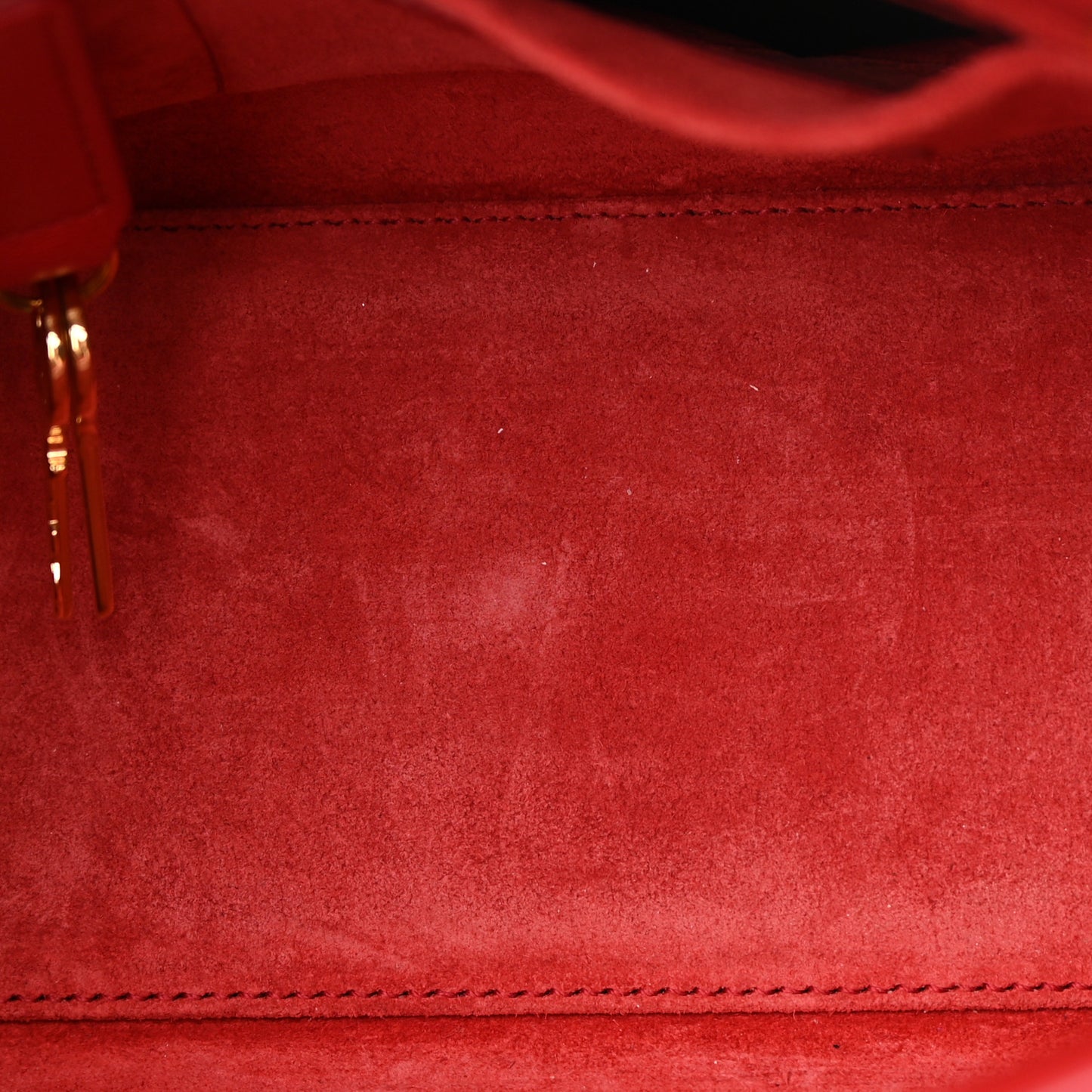 Calfskin Nano Sac De Jour Lipstick Red