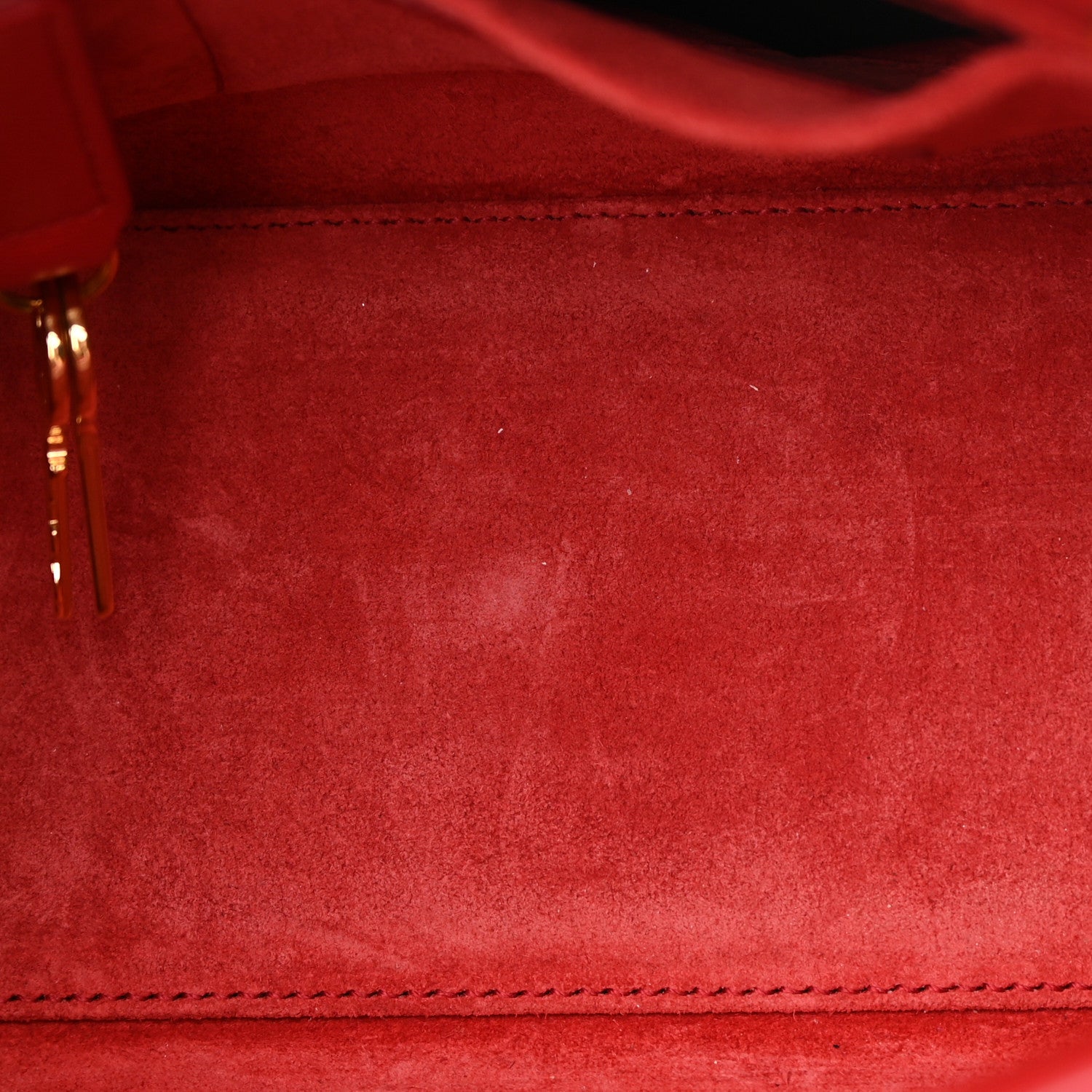 Saint Laurent Calfskin Nano Sac De Jour Lipstick Red 10 of 17