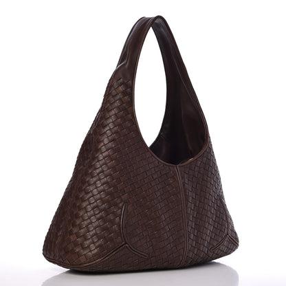 Bottega Veneta Nappa Intrecciato Ball Hobo Ebano 3 of 8