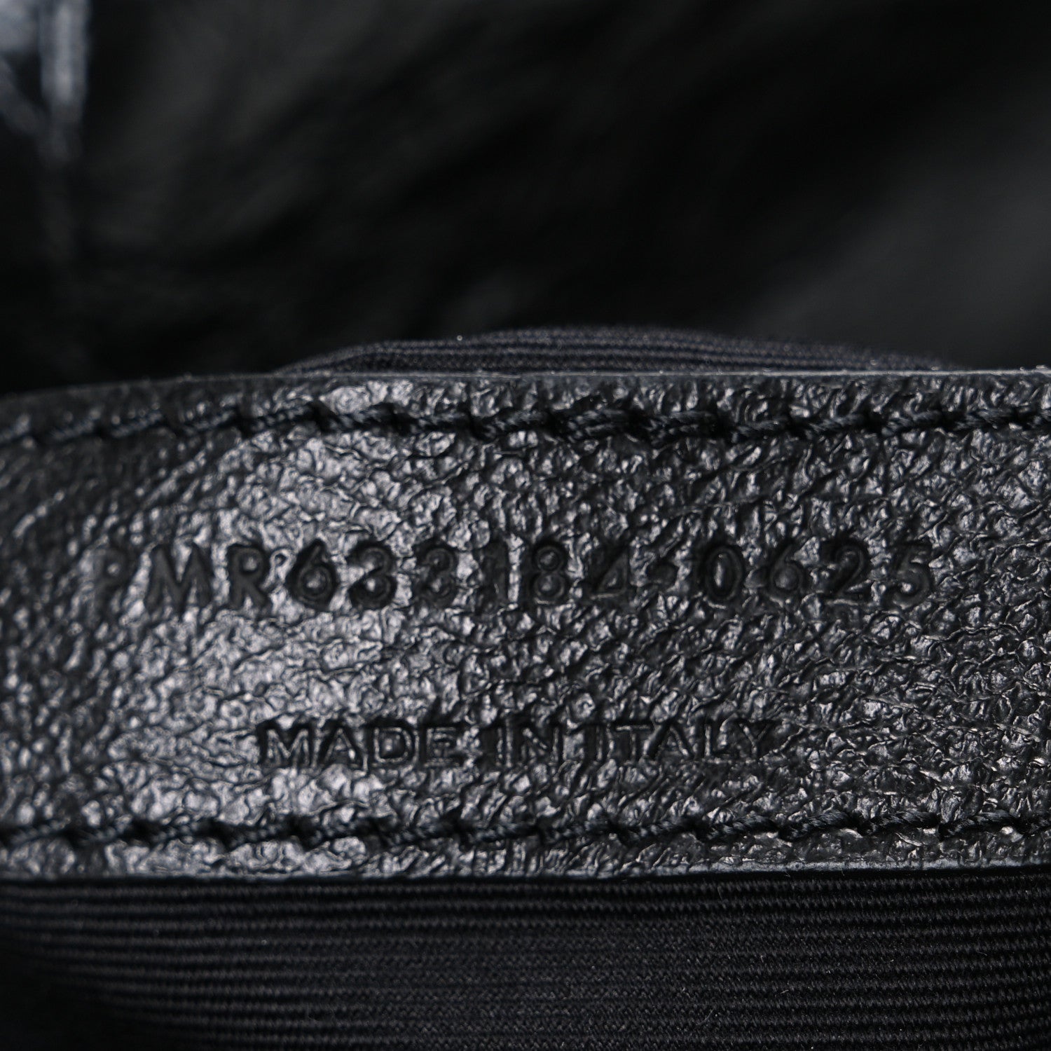 Saint Laurent Crinkled Calfskin Matelasse Monogram Medium Niki Chain Satchel Black 7 of 10