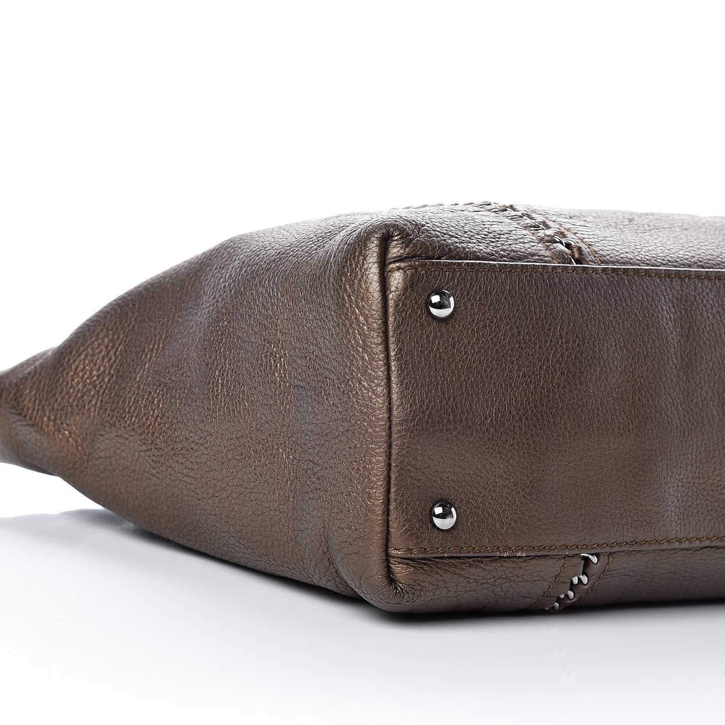 Deerskin Luxe Ligne Tote Khaki