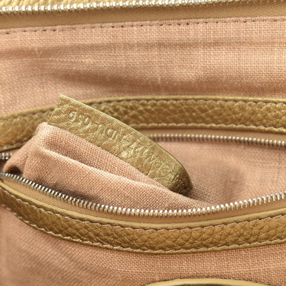 Fendi Cuoio Romano Selleria Adele 1328 Bag Oro Metallizzo 7 of 15
