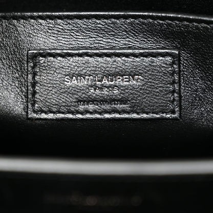 Saint Laurent Grain De Poudre Medium Uptown Tote Black 6 of 10