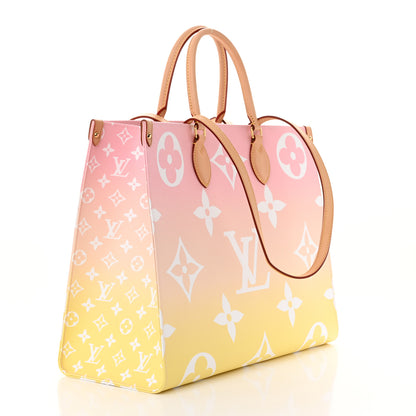 Louis Vuitton Monogram Giant By The Pool OnTheGo GM Light Pink 3 of 11