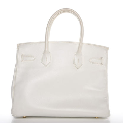 Hermes Epsom Birkin 30 White 5 of 50