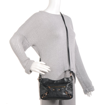 Balenciaga Agneau Giant 12 Rose Gold Hardware Hip Black 2 of 8