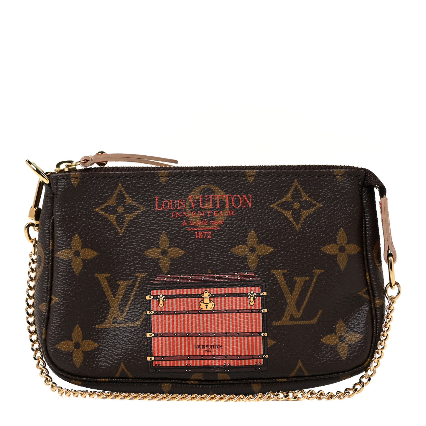 Monogram Trunks and Locks Mini Pochette Accessories