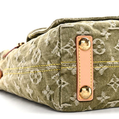 Louis Vuitton Monogram Denim Baggy PM Lichen 8 of 9