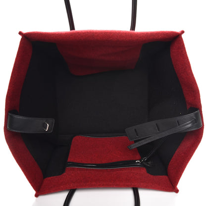 Celine Felt Medium Phantom Luggage Red 5 of 6