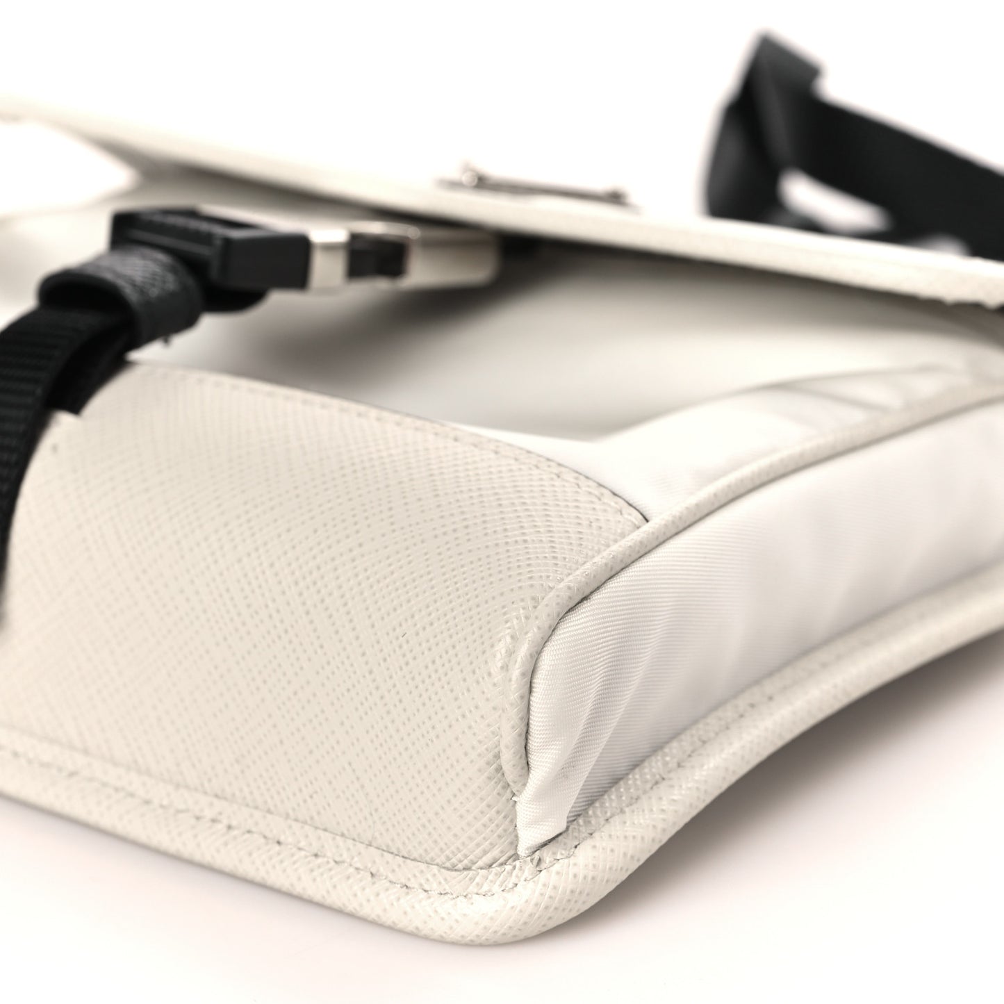 Re-Nylon Saffiano Smartphone Case Crossbody Talco