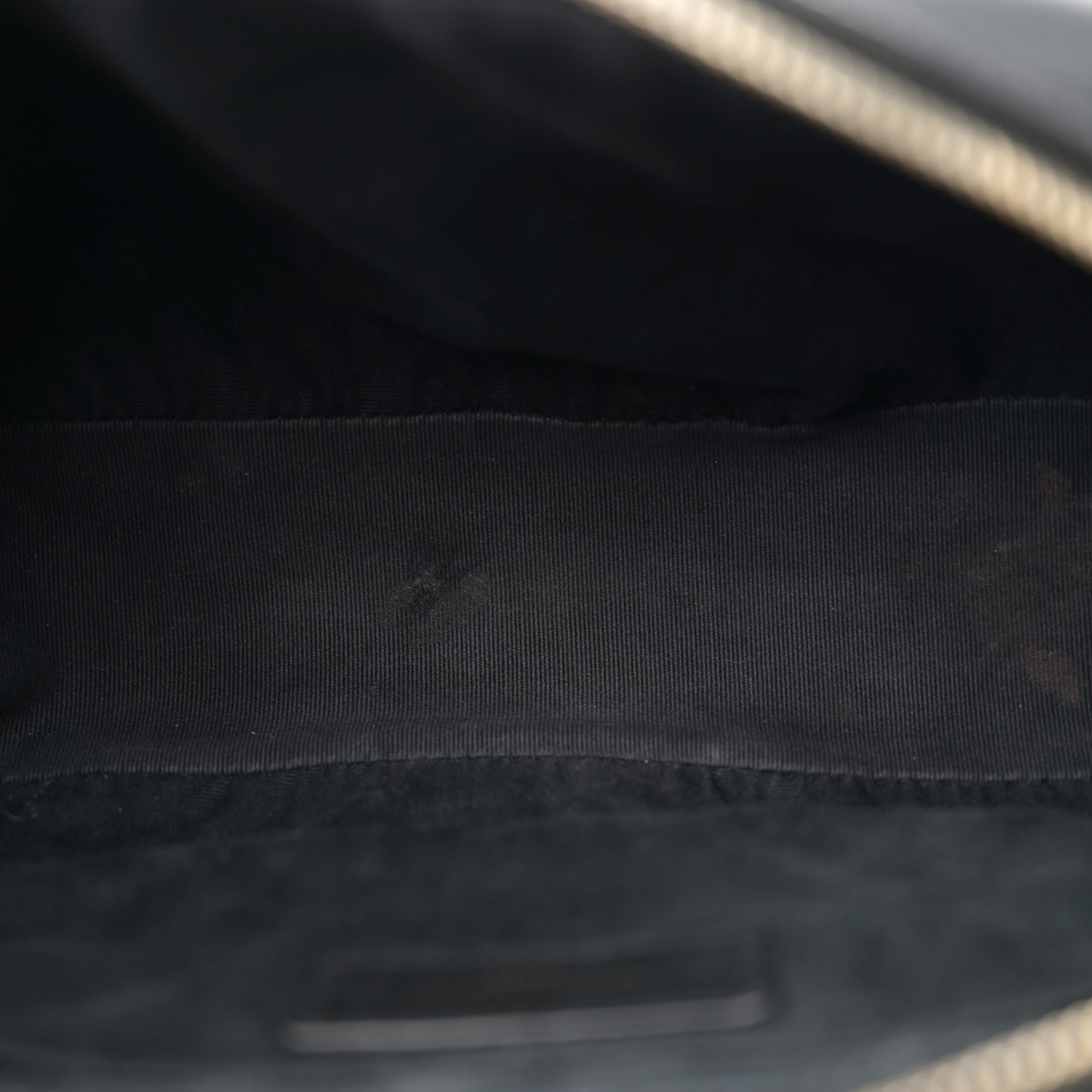 Calfskin Matelasse Monogram Lou Camera Bag Black
