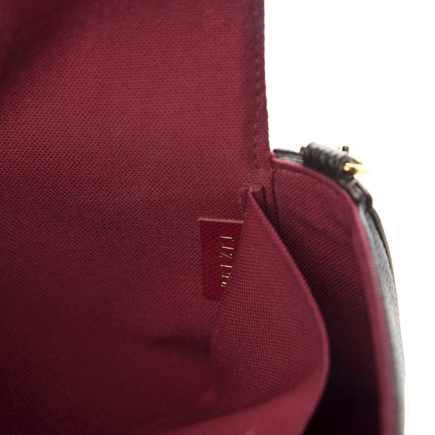 Monogram Pochette Felicie Chain Wallet Fuchsia
