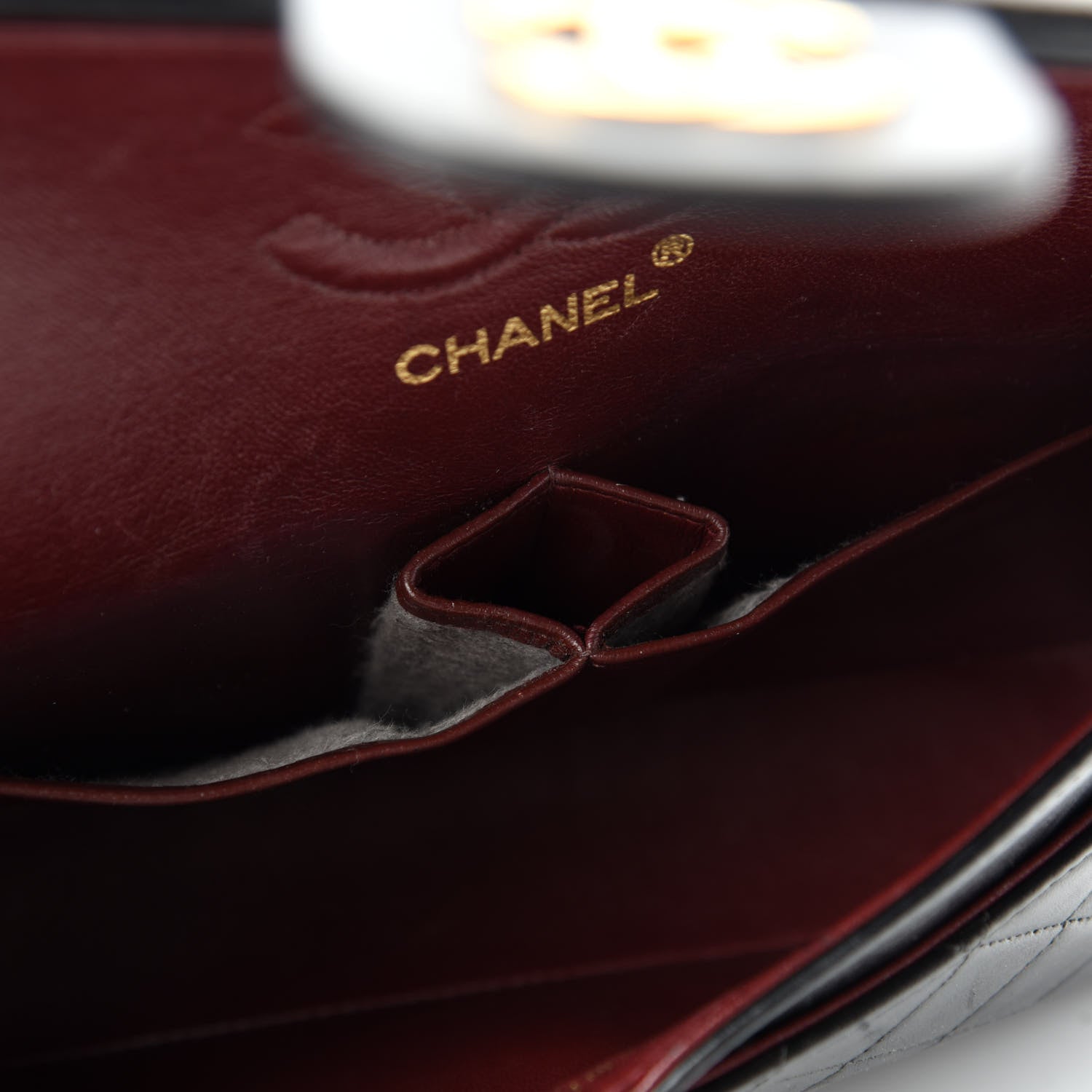 Chanel Lambskin Quilted Small Double Flap Black 12 of 18