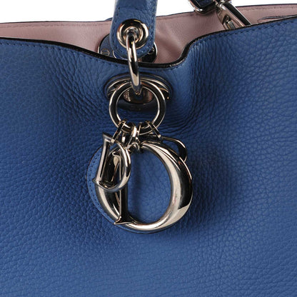 Christian Dior Bullcalf Large Diorissimo Bag Blue 7 of 10