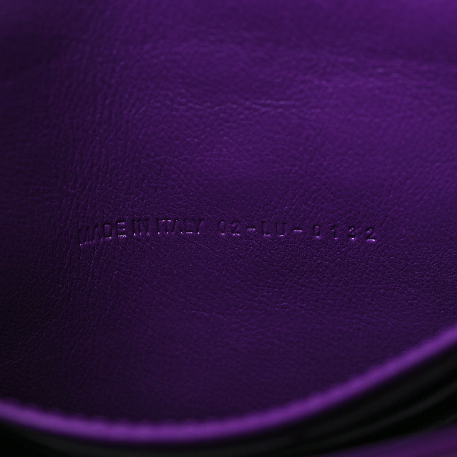 Christian Dior Patent Cannage New Lock Pouch Purple 7 of 9